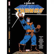 Hq A Saga De Thanos - Volume 1 (português) Capa Dura