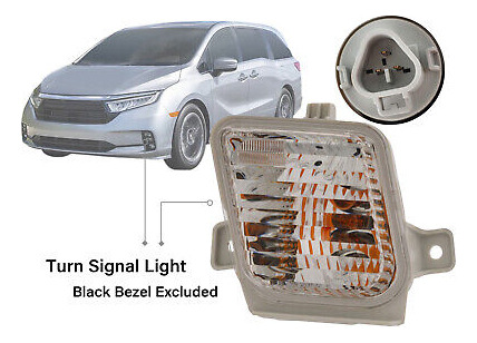 For 2021 2022 2023 Honda Odyssey Bumper Turn Signal Ligh Ffy Foto 7