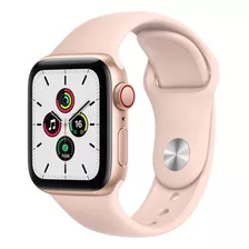 Apple Watch Se Gps + Cellular, 40mm Aluminio Oro Rosa - B