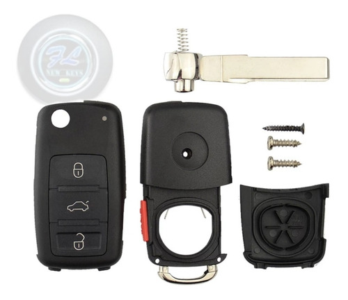 Carcasa Para Llave Con Control Vw Toureg  Foto 2