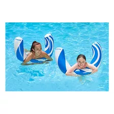 Poolmaster Flotador Inflable Curvado Para Piscina Con Fideos