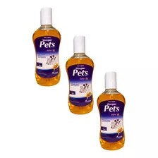 Pack 3 Shampoo Pets Citrus Baby Formula Suave Cachorros