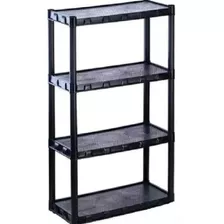 Estante Modular Organizadora 4 Prateleiras Preto 851