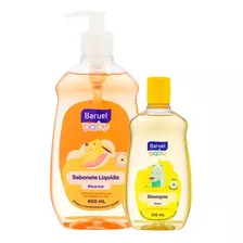 Kit Baruel Baby Sabonete Glicerina 400ml+shampo Suave 210ml