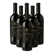 Vino Gran Medalla Cabernet Franc 750cc X6unid Zetta Bebidas