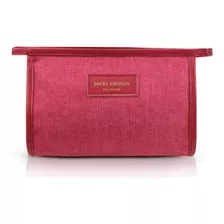 Necessaire Envelope Beyou Em Poliéster Vermelho Jacki Design