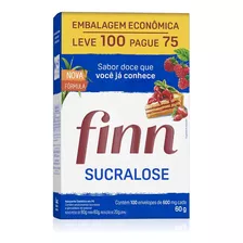 Adoçante Pó Sucralose Finn Sachê C/ 100 Unidades Atacado