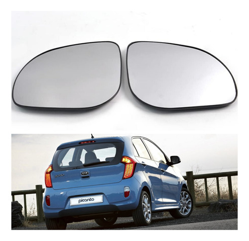 Luna Espejo Der-izq Compatible Con Kia Picanto Ion 2012-2017 Foto 2