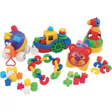 Brinquedo Kit Baby Did ticos 66 Pe¿as Plastico - Jotplay