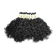 Cabelo Humano Cacheado Mega Hair 35 Cm 250 Gr Cacho Caipira