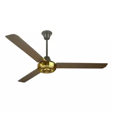 Ventilador De Techo Altezza Vento Café 56 Cantidad De Aspas 3 Diámetro 142 Cm Material De Las Aspas Metálico 110v