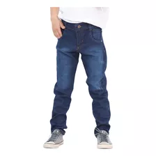 Calça Jeans Infantil Menino Com Lycra Black Friday Básica 