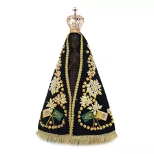 Imagem Nossa Senhora Aparecida 30cm - Resina/ Manto/ Coroa