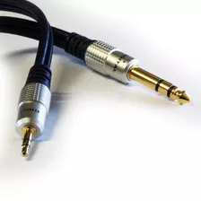 Cable Audio 6,3mm A 3,5mm Stereo 3m Puresonic. Todovision