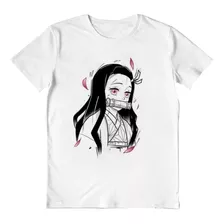 Remera De Algodón 100% - 01 Nezuko Kimetsu No Yaiba #01