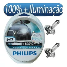 Par Lâmpada Philips Xtreme Vision H7 55w 3700k 130% Original