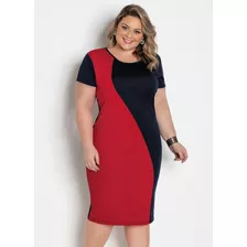 Vestido Midi Tubinho Plus Size Evangélico Promoção G1/g2/g3