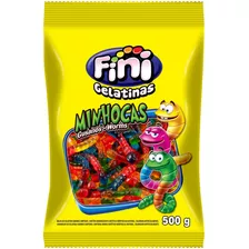 Gomitas Fini Gusanitos Brillantes 500gr - Cioccolato Tienda