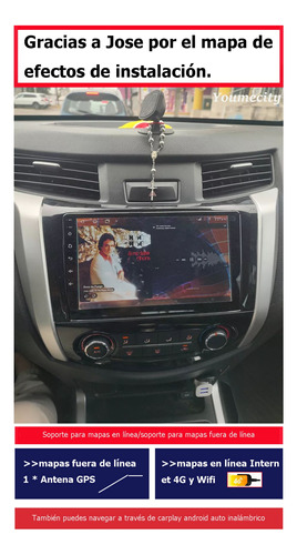 Auto Radio Estreo Android Gps Para Nissan Np300 Frontier Foto 3