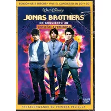 2 Dvd Jonas Brothers En Concierto 3 D Versión Extendida 