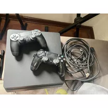 Ps4 Slim Com Fifa 23, Fortnite Com Variadas Skins E Etc.