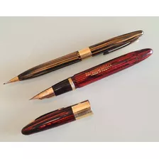 Caneta E Lapiseira Sheaffer's Triumph Lifetime Pena De Ouro 