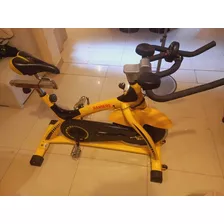 Bici De Spinning Randers 120kg Con Pesa De 13 Kg Casi Nueva 