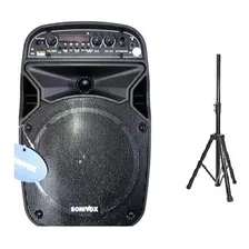 Cabina De Sonido 6.5 PuLG + Tripode + Microfono, Recargable