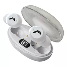 Audífonos True Wireless Mitzu Tapa Transparente Mh-9115wh