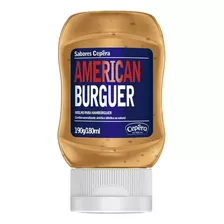 Molho American Burger Sabores Cepêra Em Squeeze 190 G