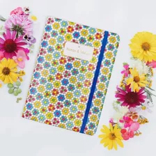 Cuaderno Cubierta Soft Touch Multicolor Panal 96h Lisas 80gr