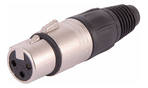 Neutrik Nc3fx Conector Ficha Xlr Canon Hembra Cable 3 Pines