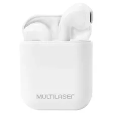 Fone De Ouvido Bluetooth Tws Airbuds Branco Multilaser Ph326