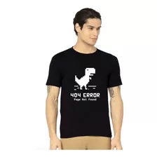 Playera Error 404 No Internet / Dinosaurio 