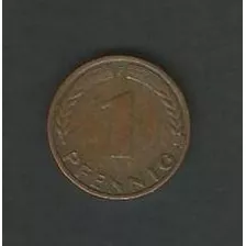 6983 Alemanha - 1 Pfennig 1972 - F.