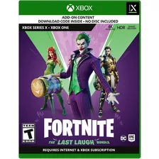 Pacote Fortnite Dc The Last Laugh Para Xbox One