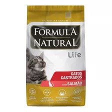 Ração Fórmula Natura Life Gatos Castrados Salmão 7kg