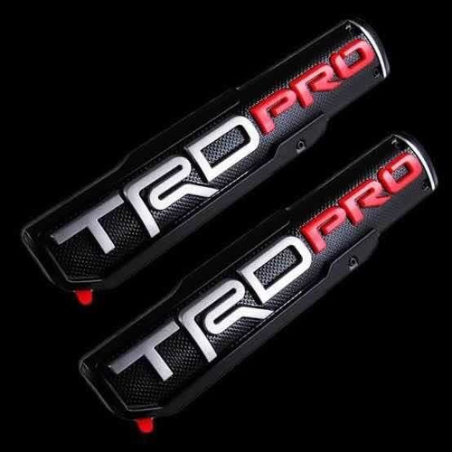 2 Emblemas Trd Pro Toyota Tacoma La Mejor Calidad Tipo Oem Foto 2
