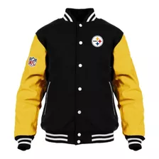 Chamarra Universitaria Steelers Fan Made Color Plus Extra
