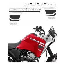 Kit Adesivos Moto Para Yamaha Tenere 250 2018 18465 Cor Vermelho