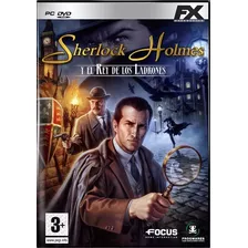 Pc - Sherlock Holmes Rey De Ladrones - Juego Físico Original