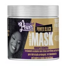 Máscara Soul Power Intensiva Power Black Master Mask 400g