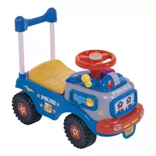 Carro Montable Federal Patrol/fire Figther Mytoy 5561 Color Azul Personaje Policía