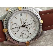 Relógio Breitling Cronomat Aço E Ouro 