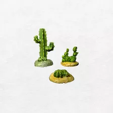 Miniatura Cactos - Terrario/diorama Miniaturas