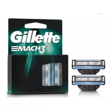 Carga Gillette Mach3 C/ 2un Regular Un