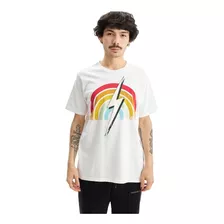 Bolt Remera Lifestyle Hombre Rainbow Blanco Blw