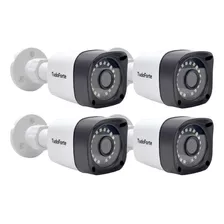 4 Cameras Full Hd 1080p 3,6mm Bullet 2mp 20mts Infravermelho