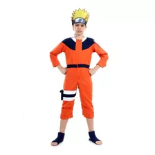 Fantasia Original Naruto Standard Com Acessórios