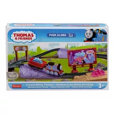 Thomas & Friends - Thomas Minas De Cristal - Push Along Set